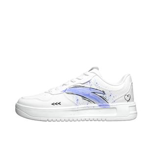 912418001Q 蓝色爱心 安踏 定制球鞋