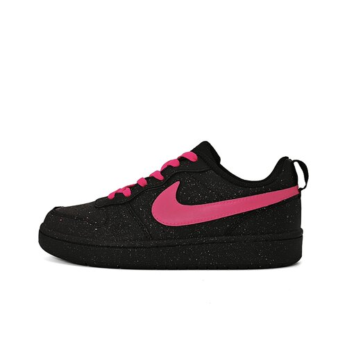 【定制球鞋】Nike Court Borough 2  粉墨泼溅 黑粉 BQ5448-115