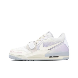 【定制球鞋】Jordan Legacy 312夜冰凝辉 涂绘 米白紫 HJ3483-101