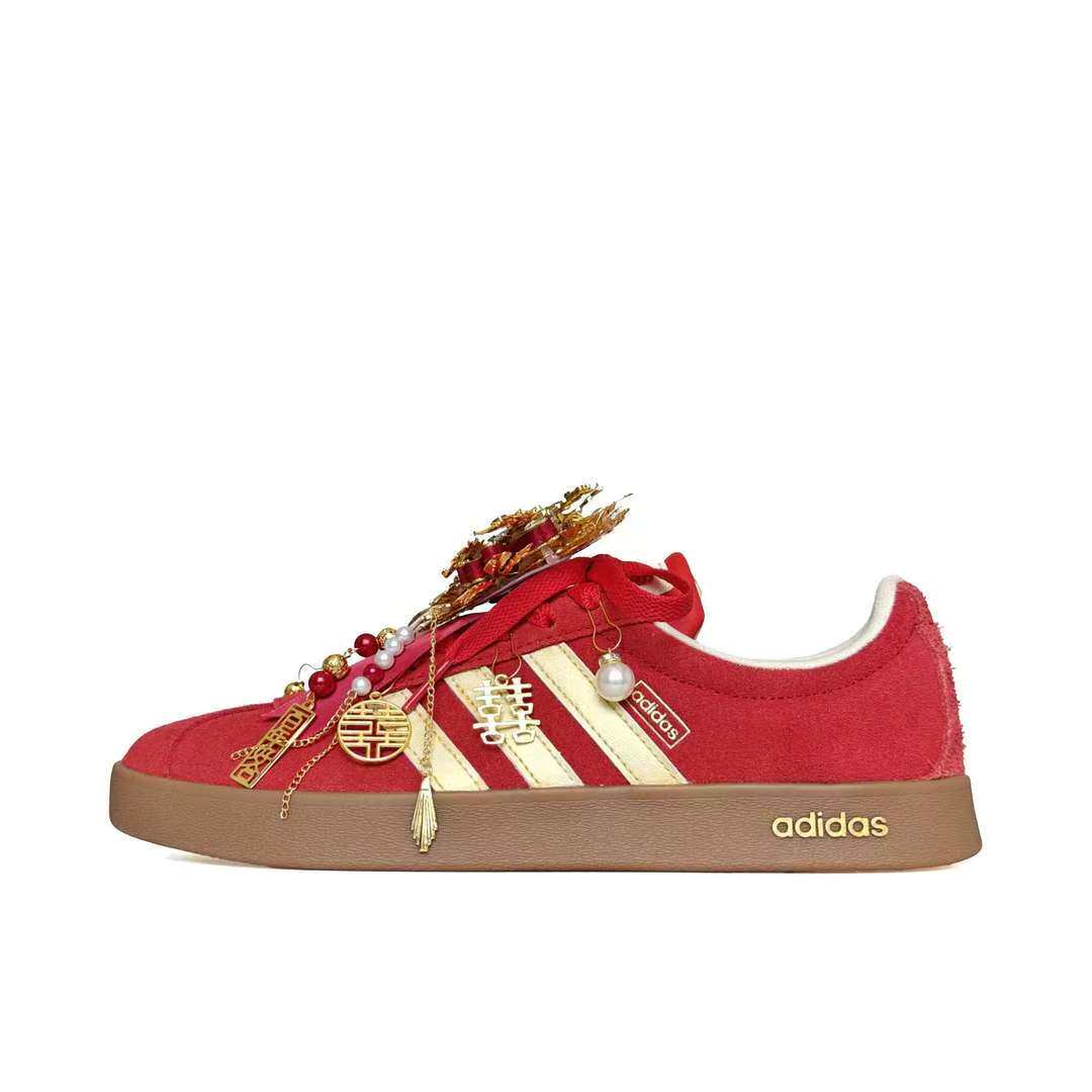 【定制球鞋】adidas neo Vl Court 珠联璧合 KK3774