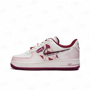 【定制球鞋】Nike Air Force 1 深红色 FZ5068-161