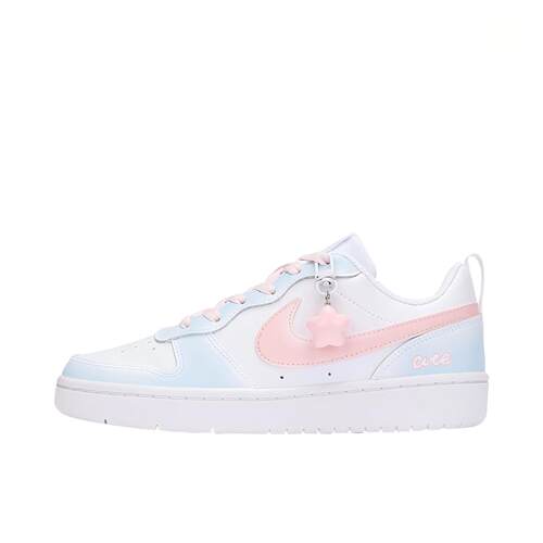 【定制球鞋】Nike Court Borough 星星果冻蓝白  BQ5448-100
