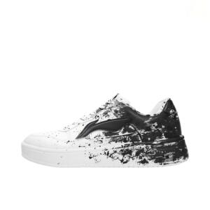 【定制球鞋】Li Ning/李宁  浮舟 板鞋  午夜魅影 AGCS419-1