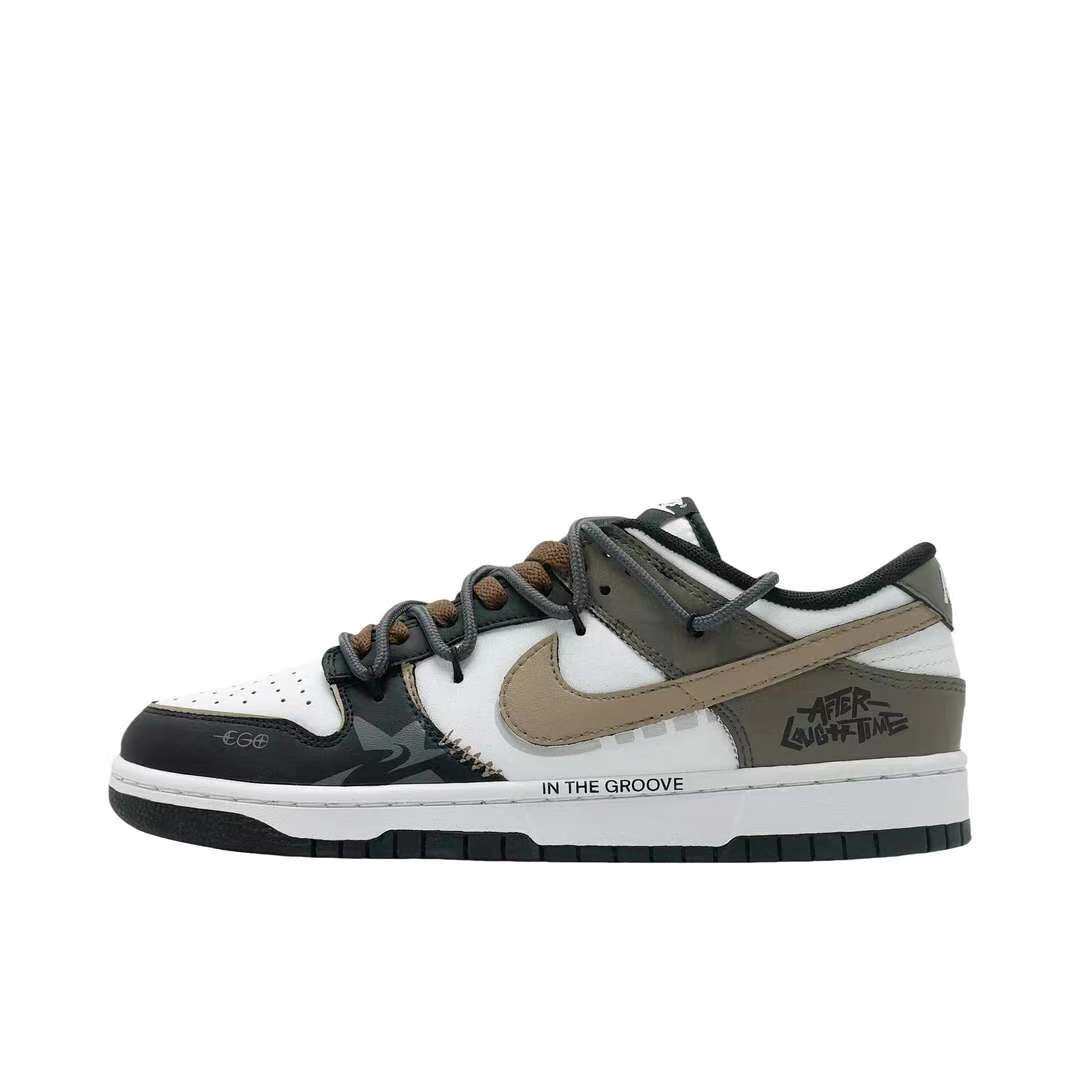 【定制球鞋】 Nike Dunk 板鞋  余晖之下 HF5441-100