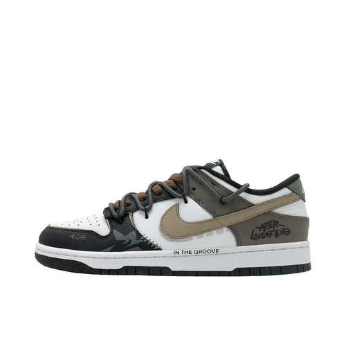 【定制球鞋】 Nike Dunk 板鞋  余晖之下 HF5441-100