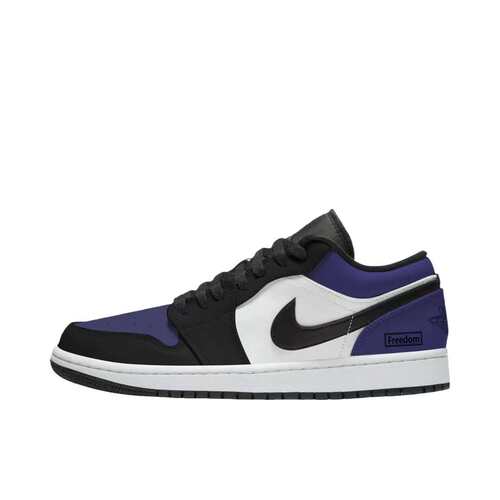 【定制球鞋】Air Jordan 1 反转/黑色/紫色/白色 553558-165