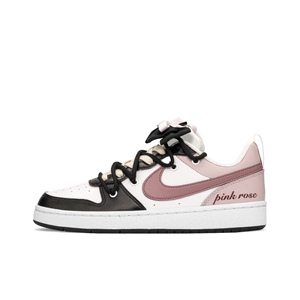 【定制球鞋】Nike FZBB 黑粉玫瑰 爱心 玫瑰粉 黑粉  DV5456-108