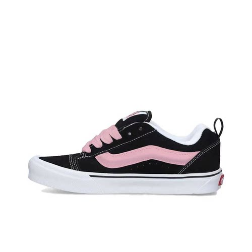 Vans元气黑莓手绘增高面包鞋