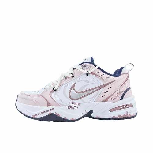 【定制球鞋】 Nike Air Monarch 4运动休闲鞋 爱与玫瑰415445-102