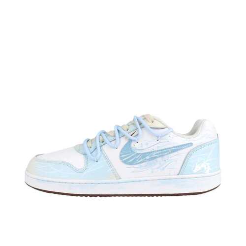 【定制球鞋】Nike Ebernon 板鞋  雪境奇旅    IM3370-121
