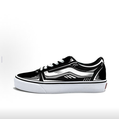【定制球鞋】Vans/范斯 Ward Active 线绘次元   色VN0A36EMC4R