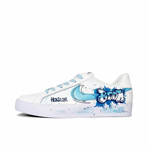 【定制球鞋】Nike Court Royale 板鞋  蓝色风暴 BQ4222-103