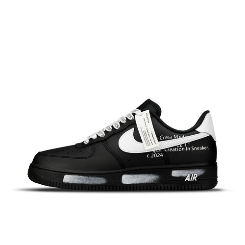 【定制球鞋】Nike Air Force 1 07 黑武士 高街 黑白 CW2288-001