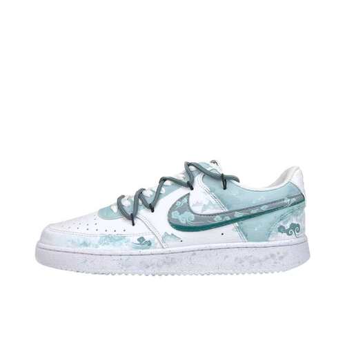 【定制球鞋】 Nike Court Vision 1 板鞋   平步青云 DH2987-101