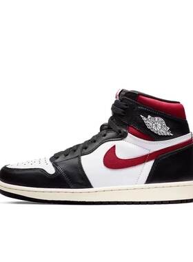 Air Jordan 1 潮流复古 耐磨防滑 缓震透气 时尚休闲 板鞋 Black