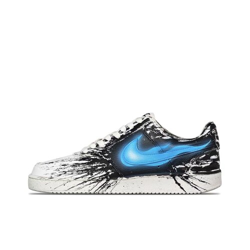 【定制球鞋】Nike Court Vision 毒液3  黑白蓝BQ4222-103