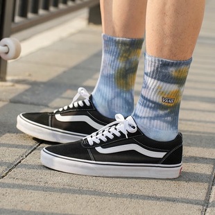 男女同款 万斯 轻便低帮板鞋 Active 黑白 Ward