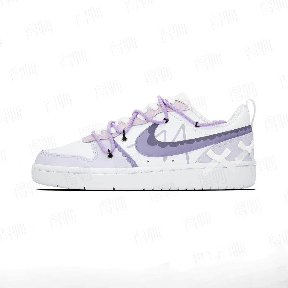 【定制球鞋】Nike Court Borough 香芋蛋糕 BQ5448-100