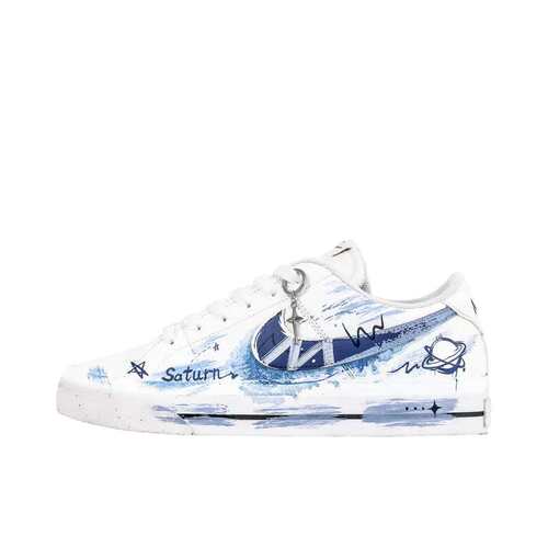 【定制球鞋】 Nike Court Legacy 板鞋  断裂时空 DH3162-100