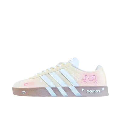 【定制球鞋】adidas neo VL Court 2.0 粉糯奶猫  JS3003