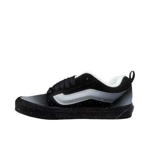 【定制球鞋】Vans Knu Skool 黑色/灰色星河渐影 VN0009QC6BT1