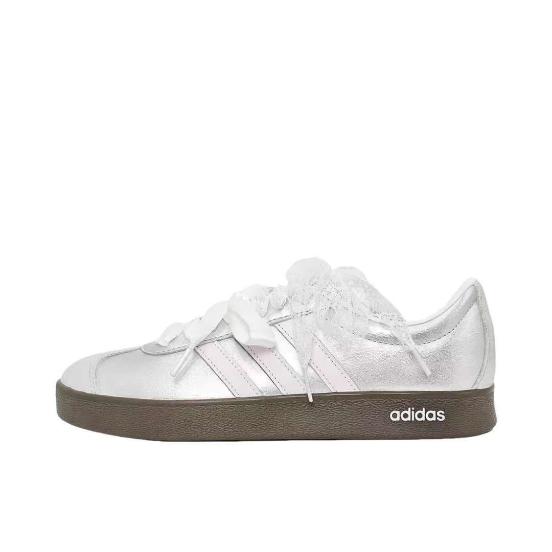 【定制球鞋】adidas neo Vl Court 2.0 粉色银河 ID6015