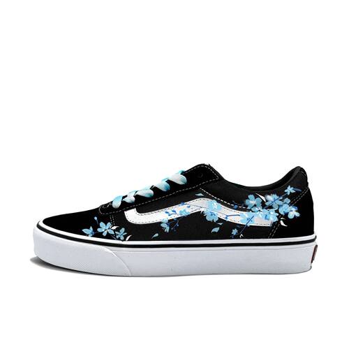 【定制球鞋】Vans/范斯 Ward  樱蓝幻梦VN0A36EMC4R/VN0A3IUNIJU