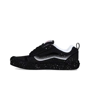 【定制球鞋】Vans Knu Skool 暗黑星河 渐变 黑色  VN0009QC6BT1