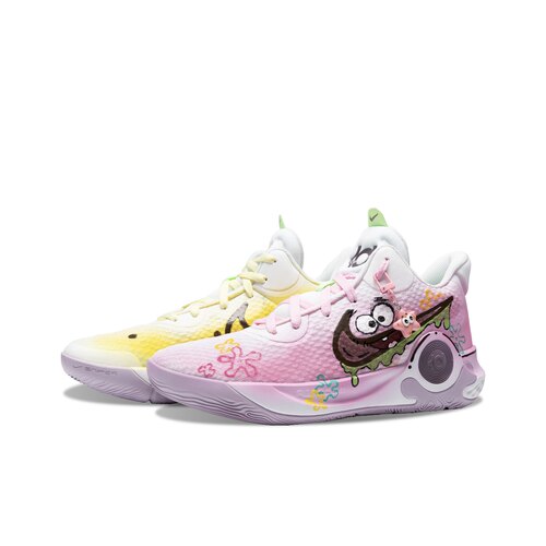 【定制球鞋】Nike KD Trey 5 IX 快乐笑脸 粉黄鸳鸯 DJ6922-100