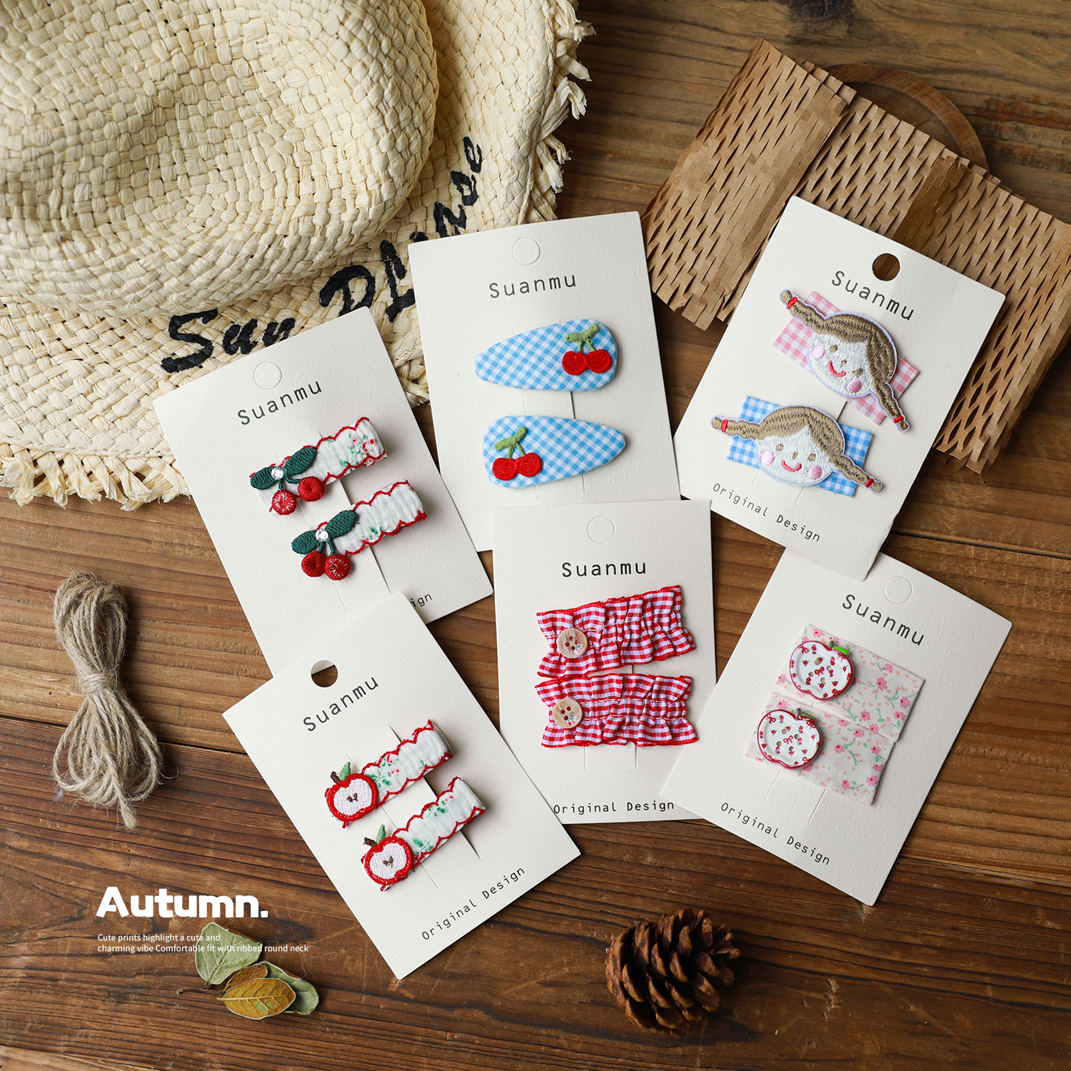 女宝宝发夹甜美百搭时尚