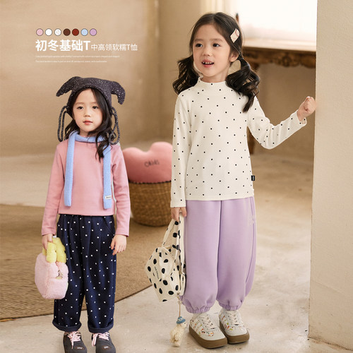 小O宝Okids童装女宝宝打底T恤