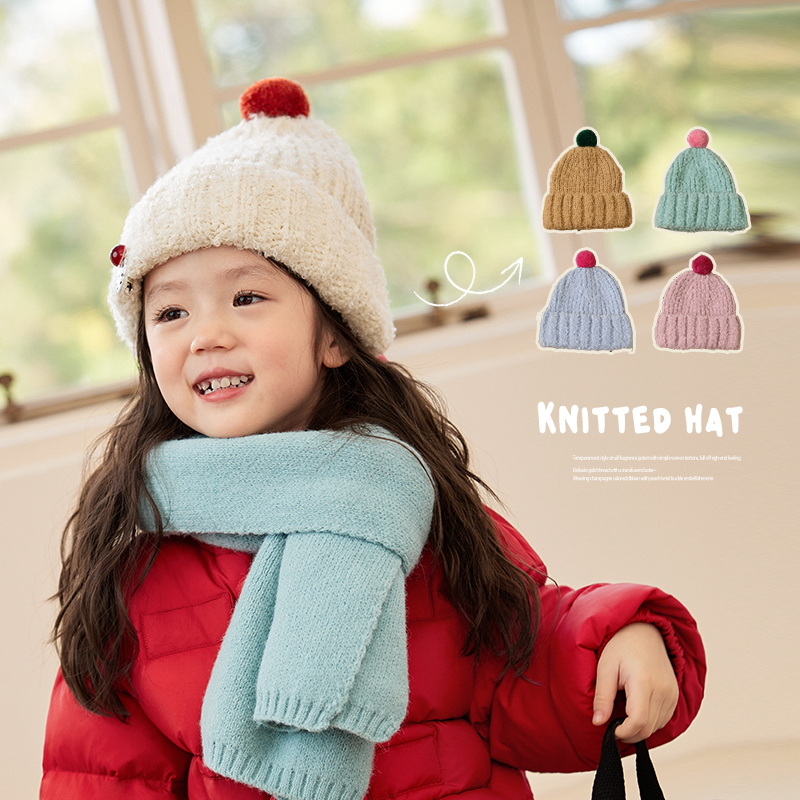 【小球针织帽】冬季针织帽