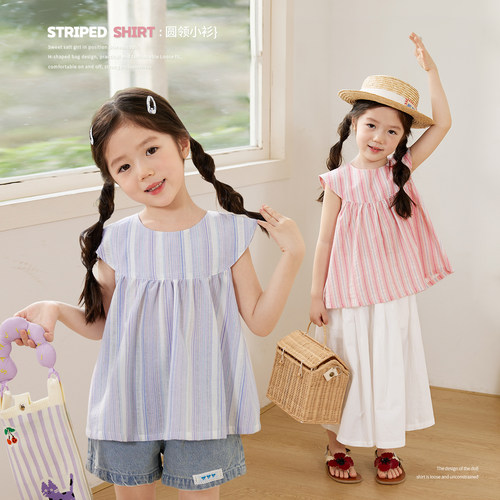 小O宝Okids童装女宝宝森系小衫