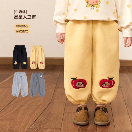 小O宝OKids童装女宝宝卫裤休闲