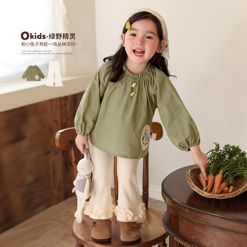 小O宝OKids童装女宝宝森系套装