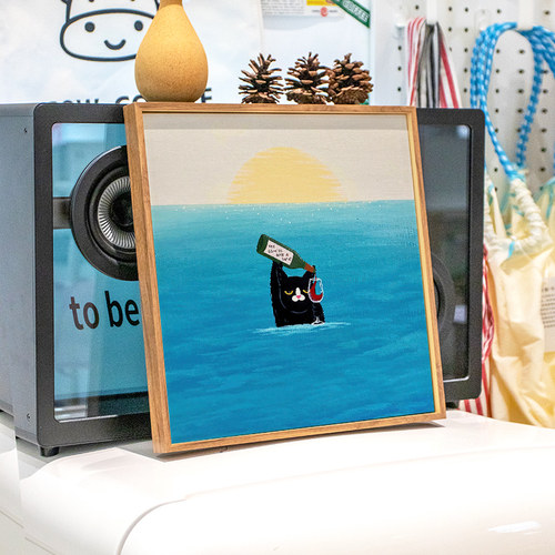 卓雅艺术餐厅ins风装饰画