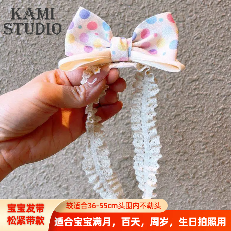 韩版婴儿发带女宝宝周岁拍照头饰