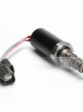 神钢SK200-2/-3/-5/220回转旋转刹车电磁阀 挖掘机安全锁定电磁阀