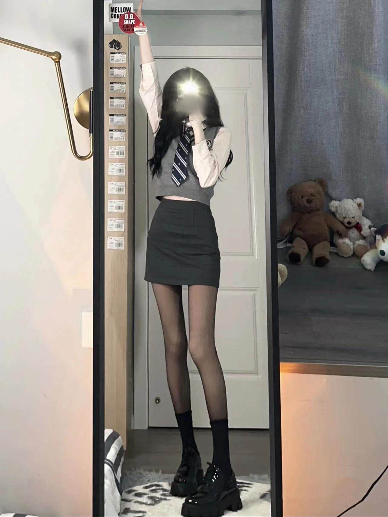 韩版甜美学院风性感女春