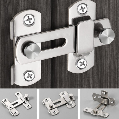 乐莱迪门插销不锈钢门搭扣