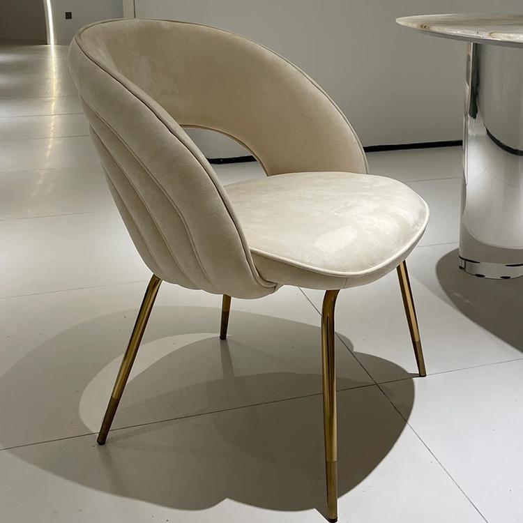 轻奢家用意式小户型椅子餐椅