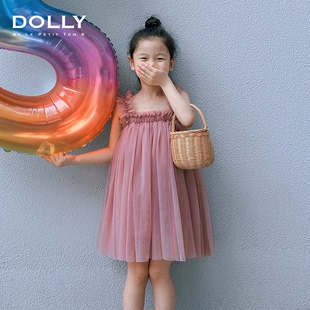 裙子可爱公主裙六一礼物 荷兰Dolly女童连衣裙夏季 高级感儿童夏装