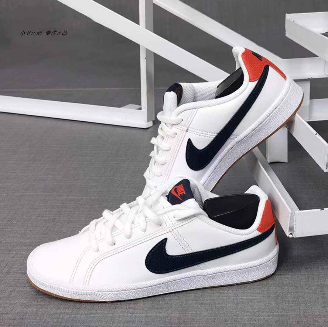 耐克NIKE COURT经典低帮白蓝红小白鞋休闲运动板鞋833535-109-107