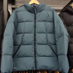 李宁男子运动休闲短款羽绒服AYMU097-6