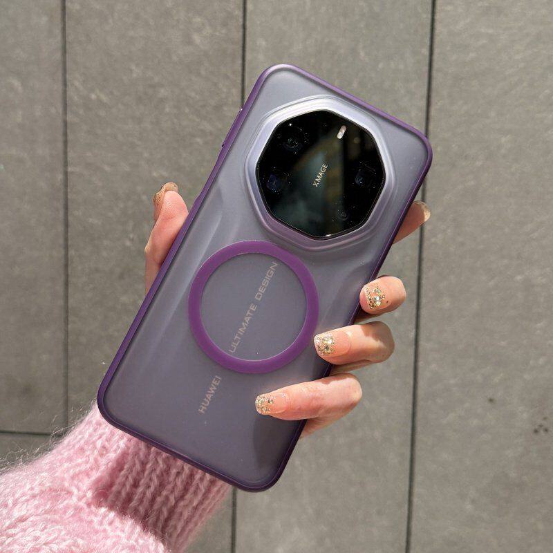 适用华为mate80rs非凡大师手机壳2026新款磁吸充电磨砂超薄肤感男女情侣70rs硅胶全包防摔保护套60rs简约外壳