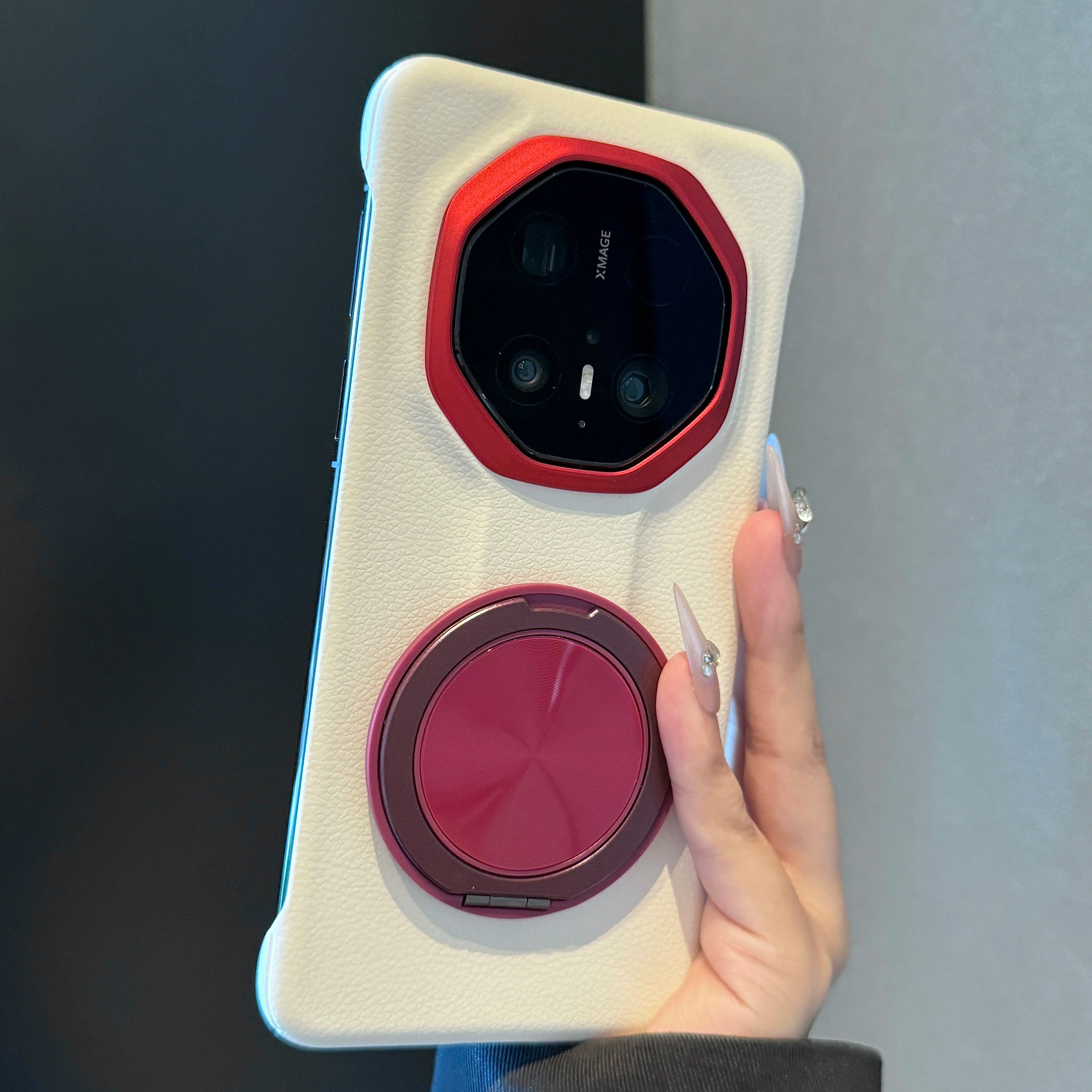 适用于华为mate70rs非凡大师手机壳超薄无边框高档真皮高级感