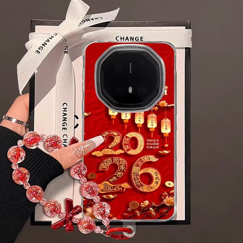 适用于华为mate70rs非凡大师手机壳2026好运连连新年款红色新款超薄小众高端80rs保护套全包防摔60rs创意外壳