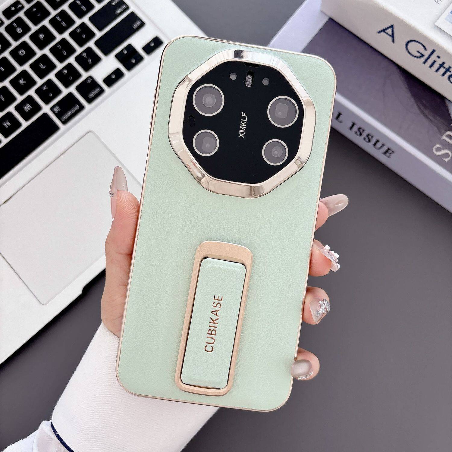 适用于华为mate80rs非凡大师手机壳真皮高级感创意腕带支架高档镜头全包70rs防摔保护套新款简约超薄60rs个性