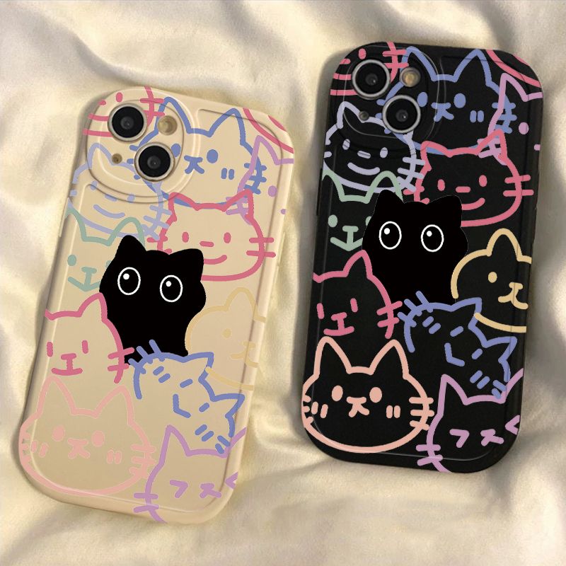 oppoReno8手机壳个性oppoa72/a93s/a97/a97新款opopreno潮OPPO套oppreno猫咪女opreno小众rone10/8/7/6/5/4/3