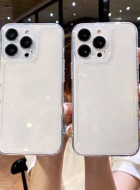 适用苹果16手机壳iPhone15/13promax保护14plus新款12pro简约11高级感pm薄ip镜头包2024女款防摔男外壳